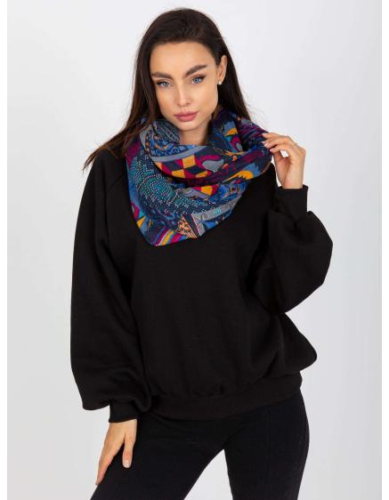 Dámská šála s potiskem EDEN námořnicky modrá 