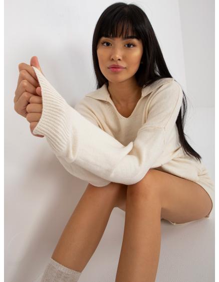 Dámsky set s šortkami ELSI ecru