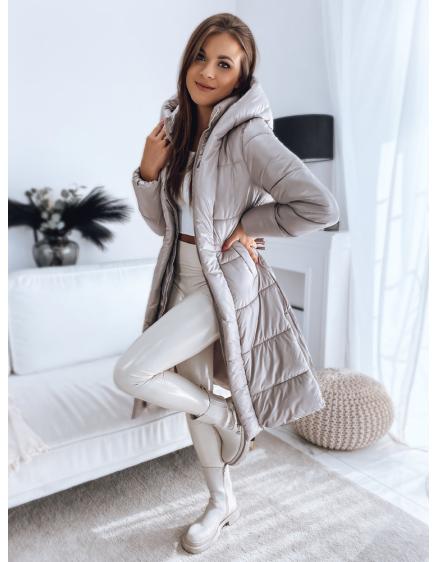 Dámsky kabát LINA béžový