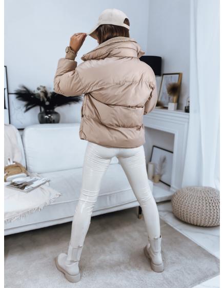 Dámska bunda prešívaná DABIS béžová