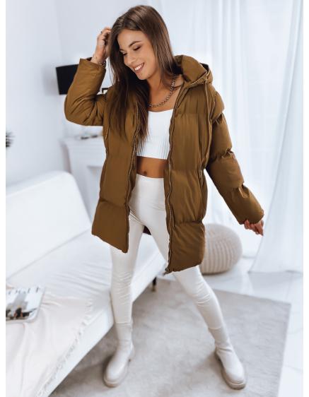 Dámska bunda prešívaná LETLIS hnedá