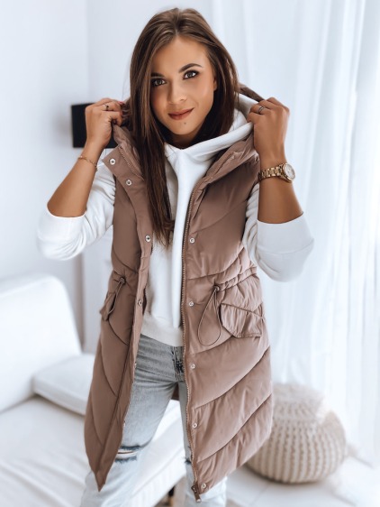 Dámská prošívaná vesta GAMIS růžová
