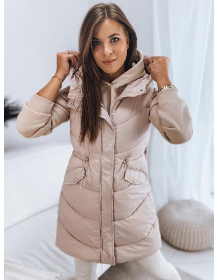 Dámská prošívaná vesta GAMIS béžová