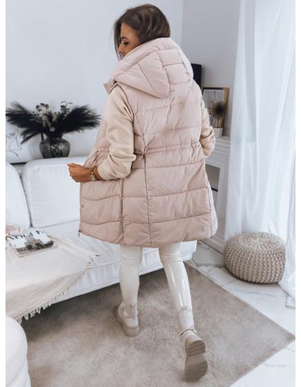 Dámská prošívaná vesta GAMIS béžová