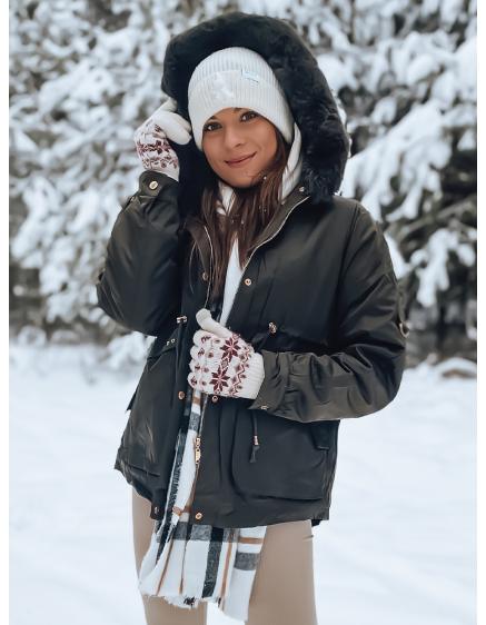 Dámska bunda TURTI zelená