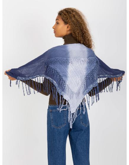 Dámský šátek kostkovaný DARCY modrý