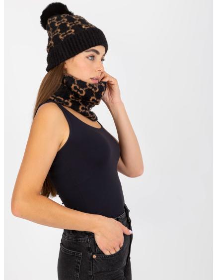 Női kémény mintás UMA barna és fekete UMA mintával