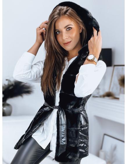 Dámska vesta KAMILLA čierna