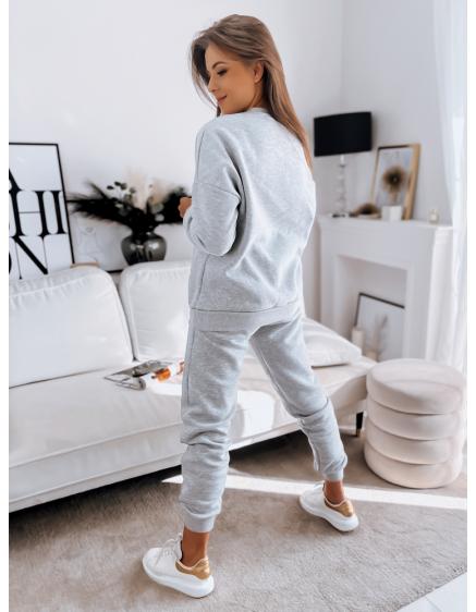 Dámska mikina NOTHING svetlo šedá