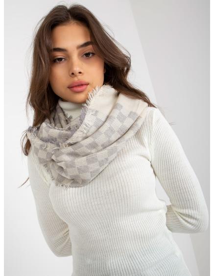 Női gyapjú kémény SISI ecru-szürke