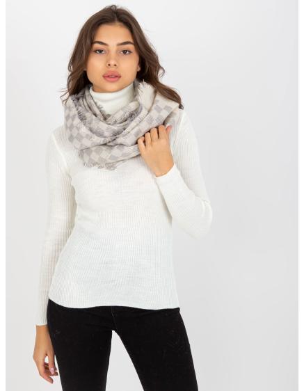 Női gyapjú kémény SISI ecru-szürke