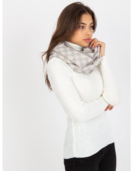 Női gyapjú kémény SISI ecru-szürke