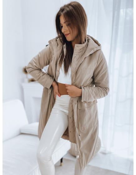 Dámsky kabát ISLA béžový