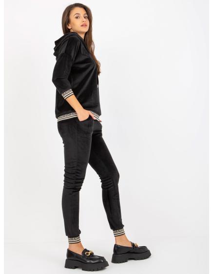 Női kapucnis szett ANABEL fekete