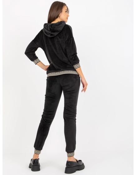 Női kapucnis szett ANABEL fekete