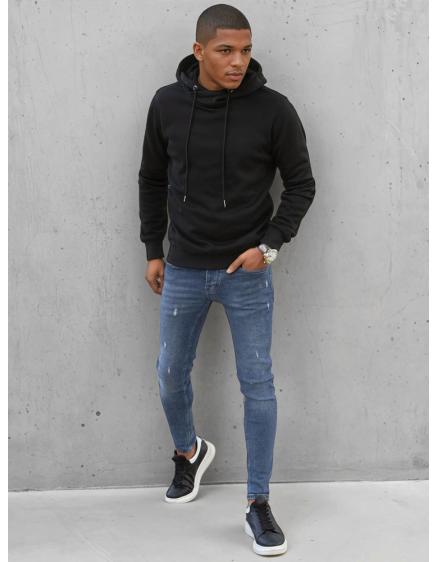 Pánska mikina s kapucňou NATE čierna