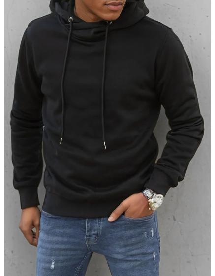 Pánska mikina s kapucňou NATE čierna