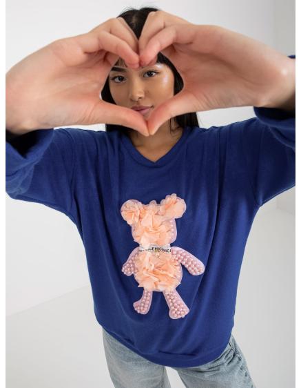 Dámsky sveter MYCHELE tmavo modrý