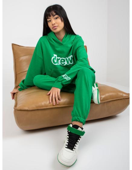 Női kapucnis szett JULEE zöld