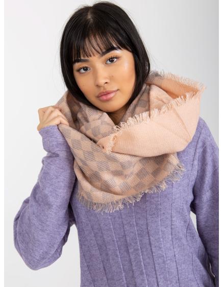 Női gyapjú kémény FELIA világos rózsaszín és szürke