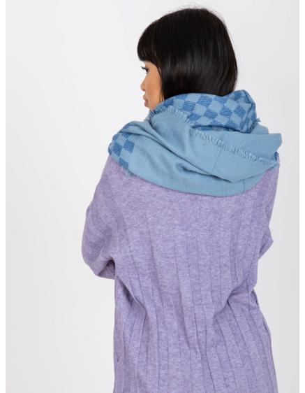 Női téli gyapjú kémény DARJA kék