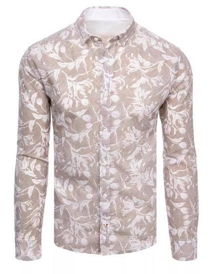 Férfi ing SOREN barna