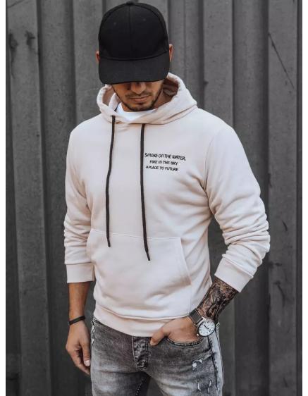 Pánska mikina ANGELO ecru