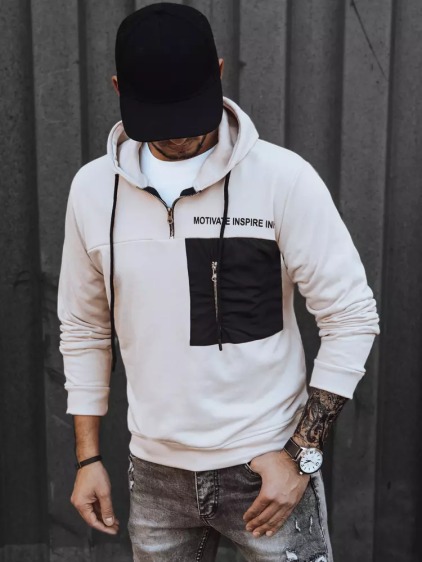 Pánská mikina MASEN hnědá