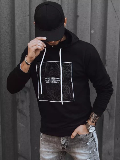 Pánská mikina CORBIN černá