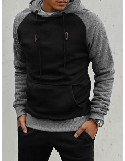 Férfi pulóver JULIAN fekete