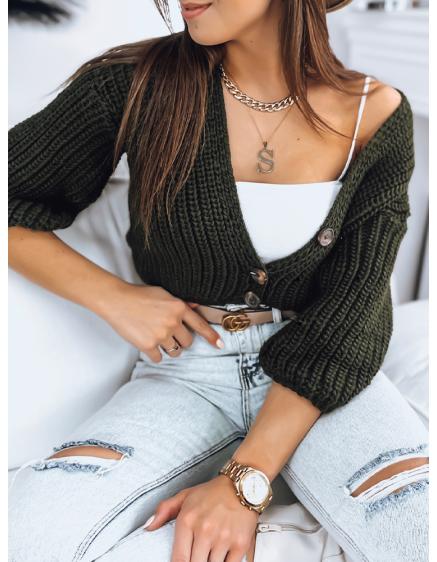 Dámský svetr NUTI zelený