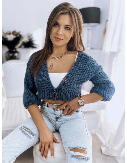 Női pulóver NUTI kék