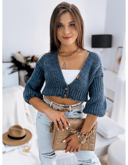 Női pulóver NUTI kék