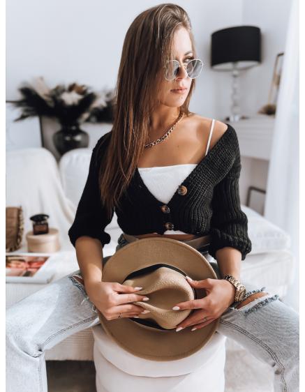 Női NUTI pulóver fekete