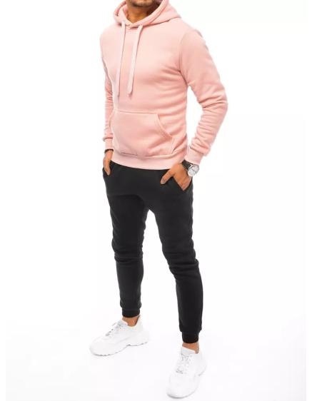 Pánská souprava tepláková EFRAINE růžovo-černá