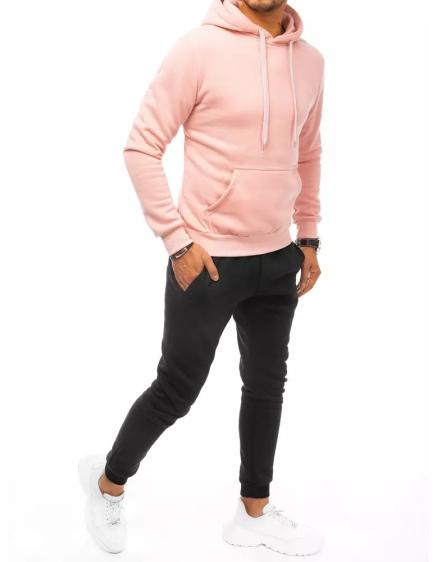 Pánská souprava tepláková EFRAINE růžovo-černá