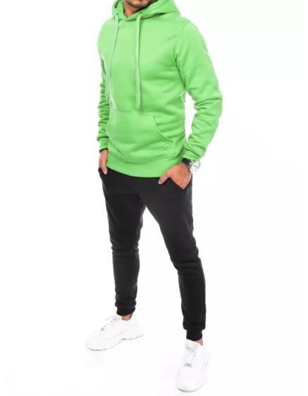 Pánská souprava tepláková EMANUEL černozelená