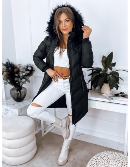 Dámsky prešívaný kabát/kabát RADIS čierny