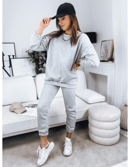 Dámská tepláková souprava AMILIA PREMIUM šedé