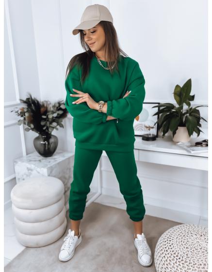 Dámská tepláková souprava AMILIA PREMIUM zelená