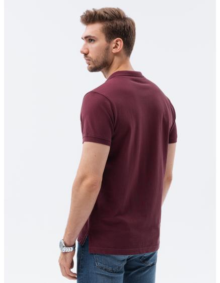 Pánska polokošeľa GILBERT vínová