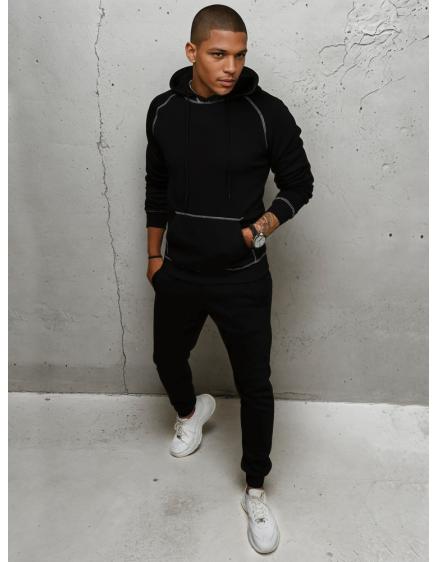 Férfi pulóver ASA fekete