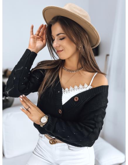 Női pulóver SINSA fekete