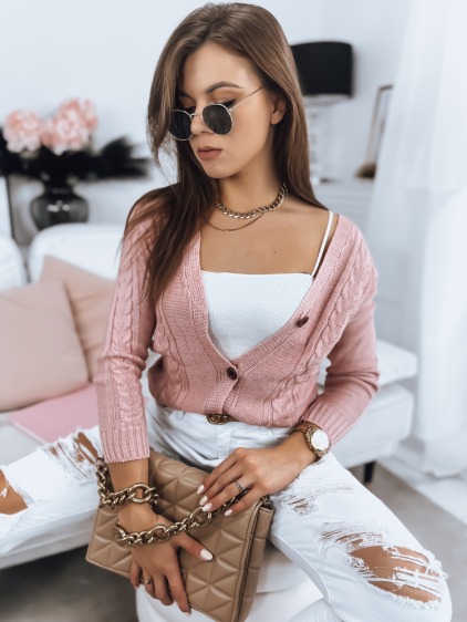 Női pulóver MELANIA pink