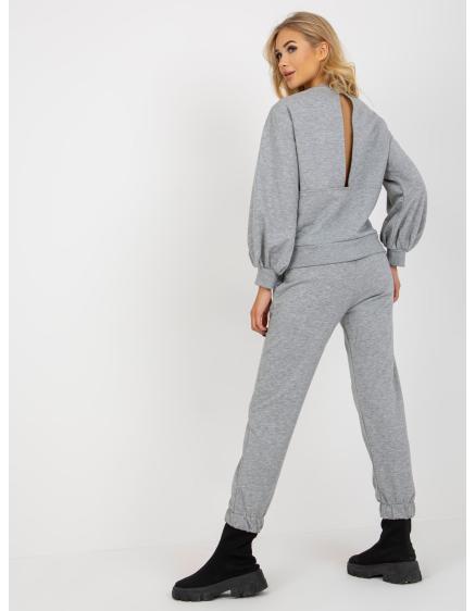 Női szett blúzzal és nadrággal HALLIE szürke