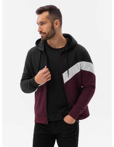 Pánska mikina s kapucňou V2 čierna