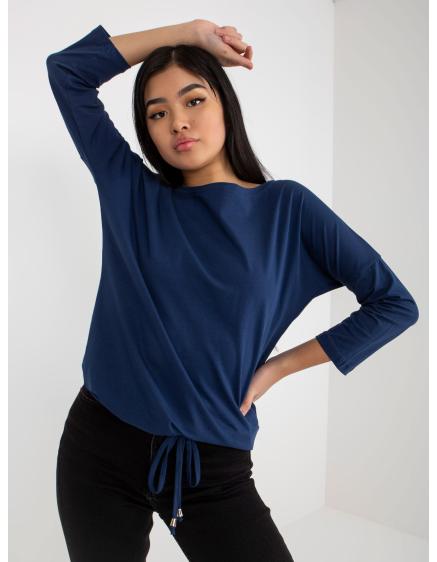 Női blúz FIONA tengerészkék