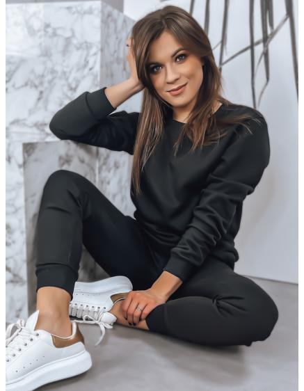 Női tréningruha FITT fekete