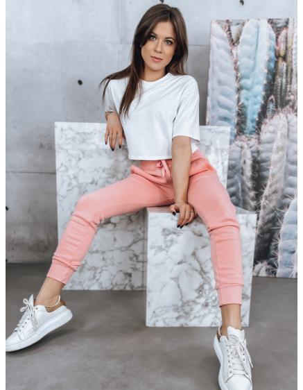 Dámské tepláky FITS růžové