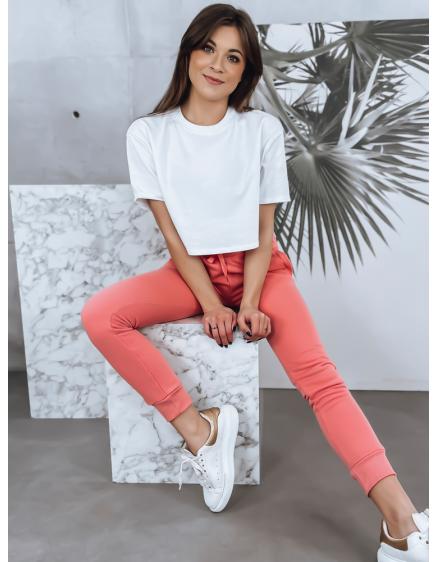 Dámské tepláky FITS růžové